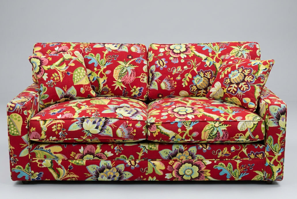 Braxton Culler Red Floral Sleeper