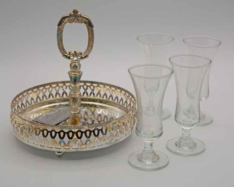Silver and Crystal Set
