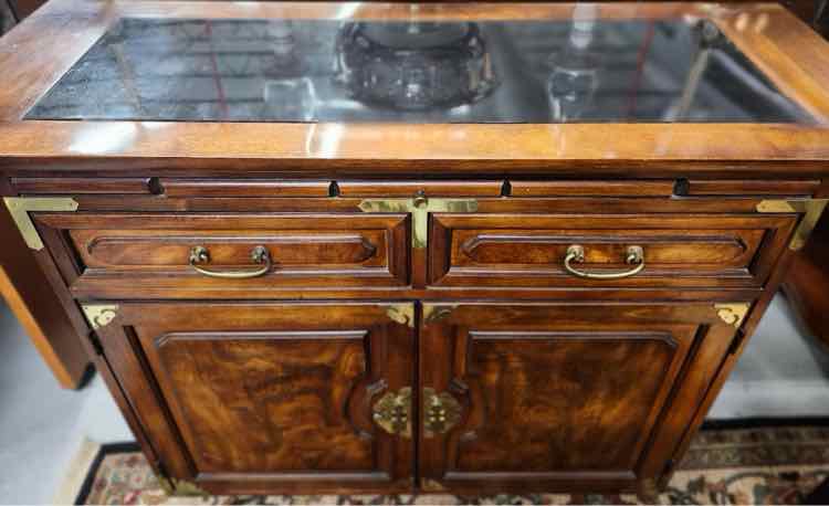 Asian Bar Cabinet