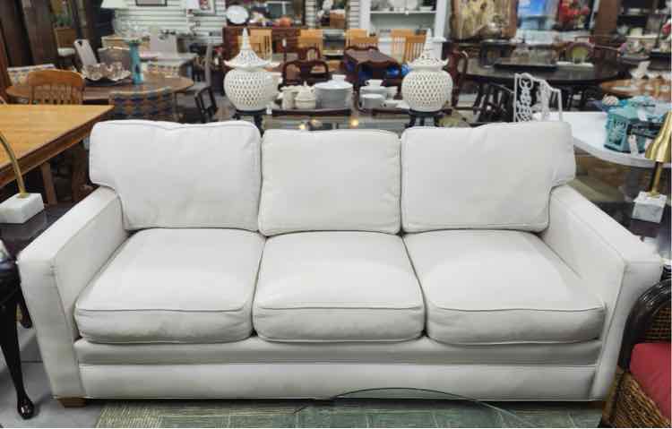 White Fabric Couch ‘as is’