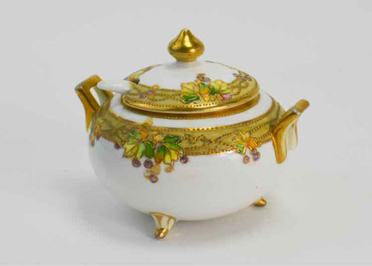 Hand Painted Sugar Bowl