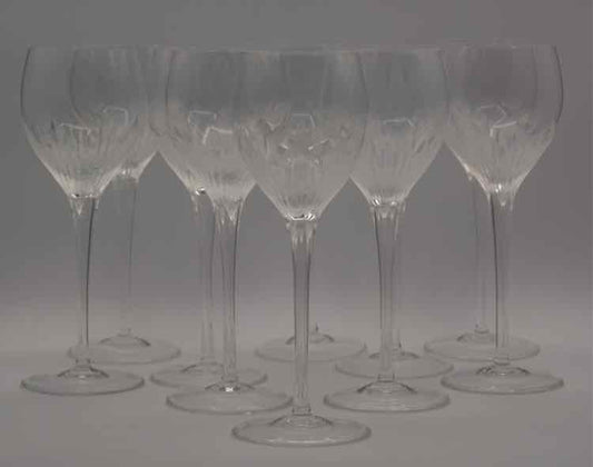 10 Rosenthal Lotus Wine Glasses