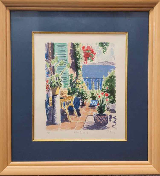 Art - "Waterfront II" Signed Litho C. Penny