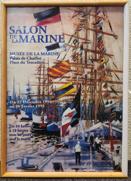 Affiche Expo 'Salon de la Marine' Poster