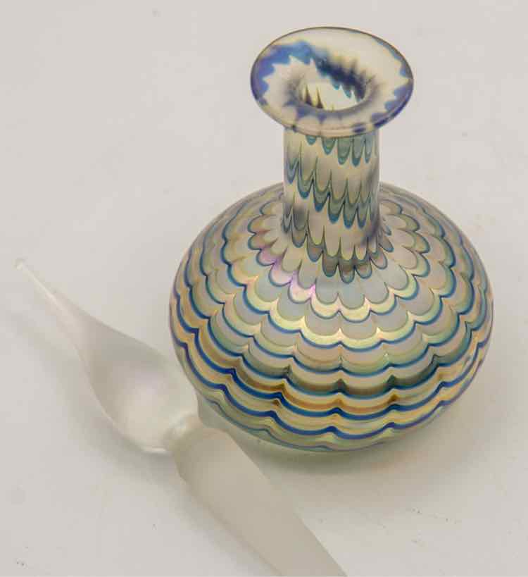 Correia Pulled Feather Perfume Bottle