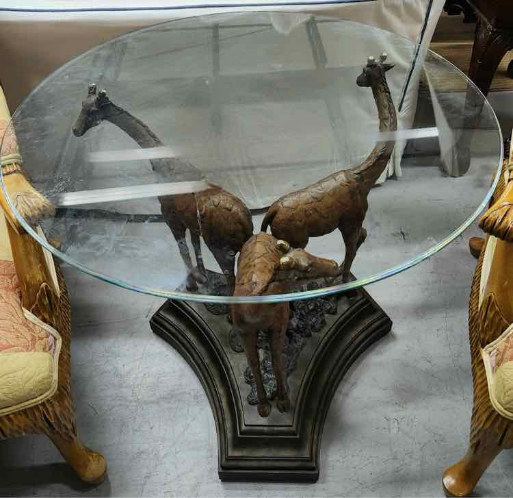 Giraffe End Table