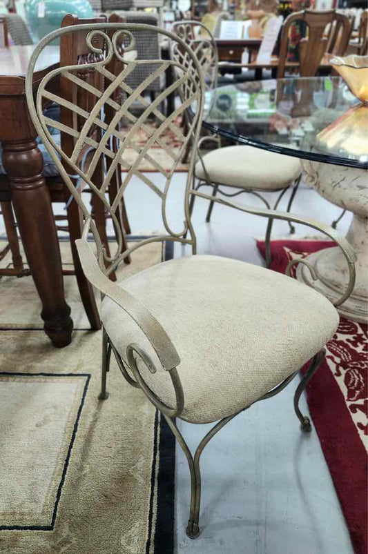 6 Metal Outdoor Chairs