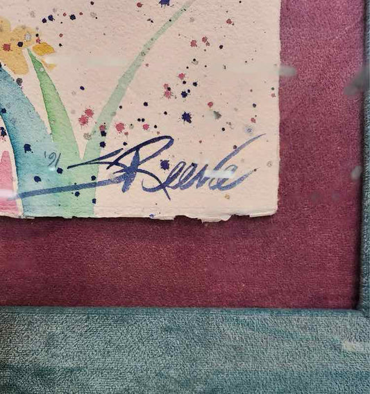 Art 'Jungle View' Watercolor by Sherri Reeve