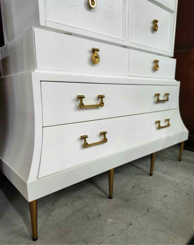 2pc Mansard Tall Cabinet