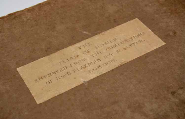 Book The Iliad & The Odyssey/Engraved