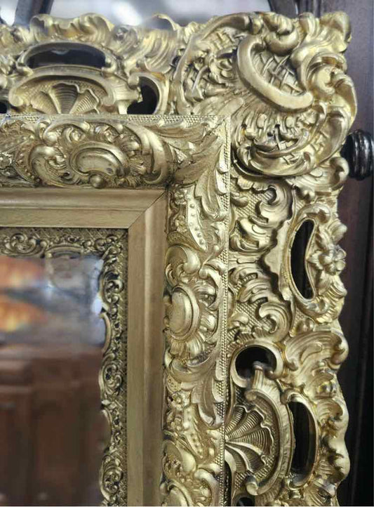 Gold Framed Mirror