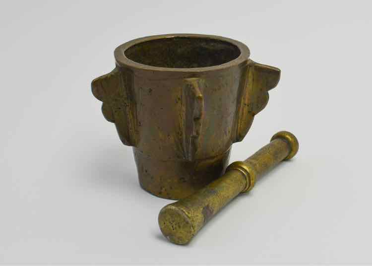 Bronze Apothecary Mortar & Pestle