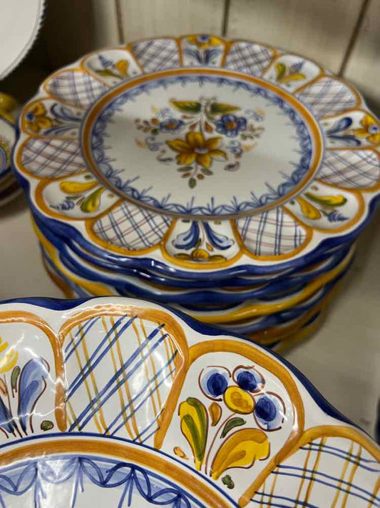 Talavera Hanging Plates 9pc