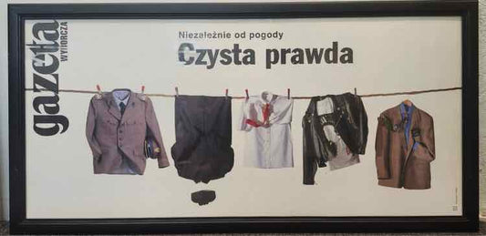"Suits vs Rock N Roll" Gazela Wyborcza Ad Art