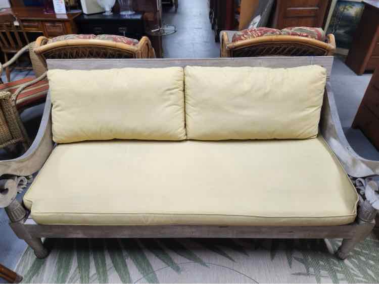 Wood Outdoor Couch