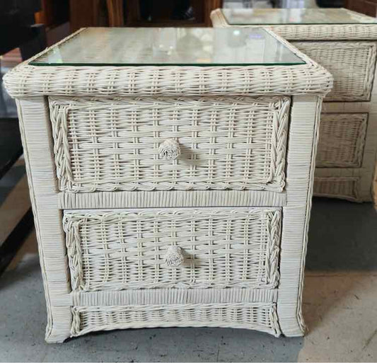 Wicker Nightstands
