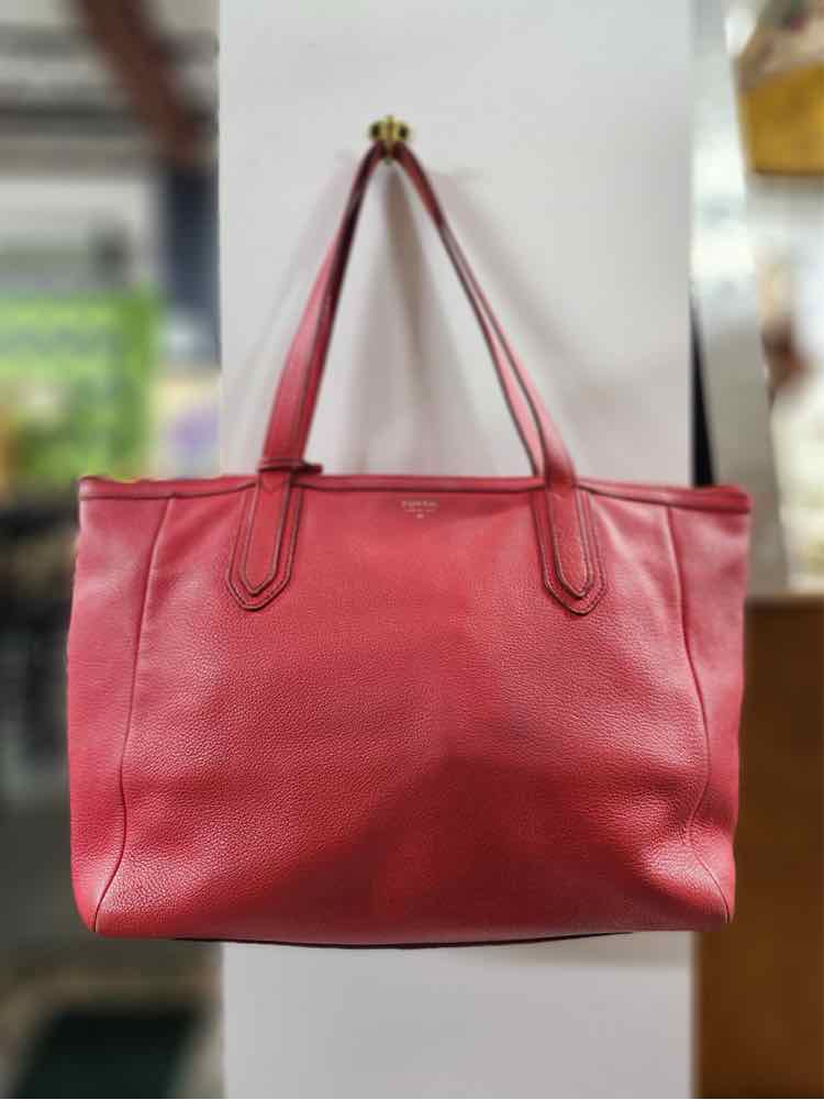 Fossil Sydney Coral Leather Purse