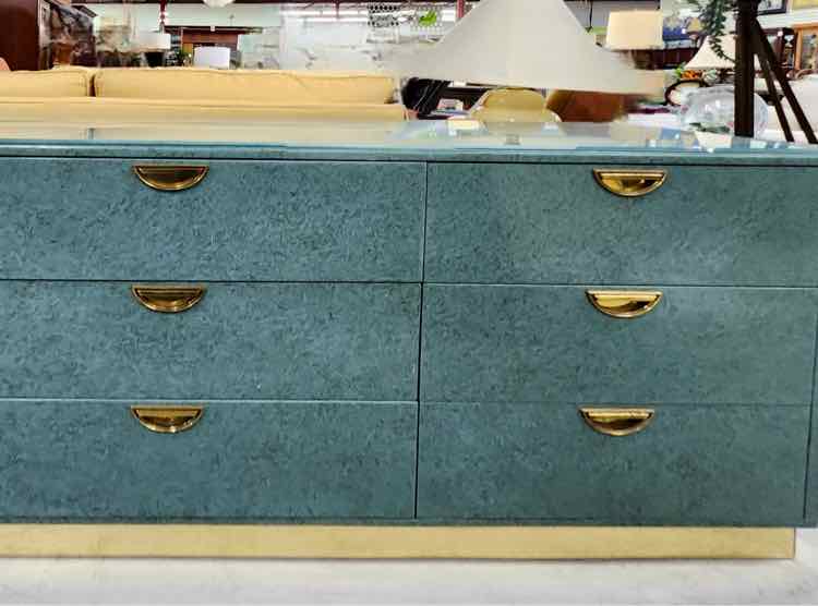 John Widdicomb Green MCM Campaign Dresser