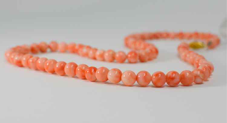 Coral Bead Necklace