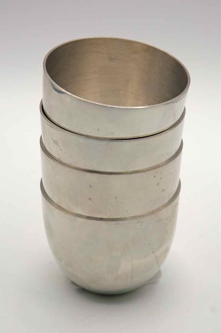 Jefferson Pewter Cups
