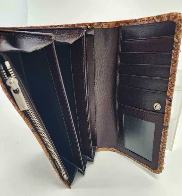 Brown Snakeskin Wallet