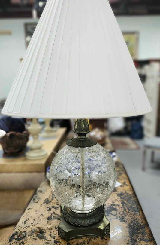 Glass Globe Lamp