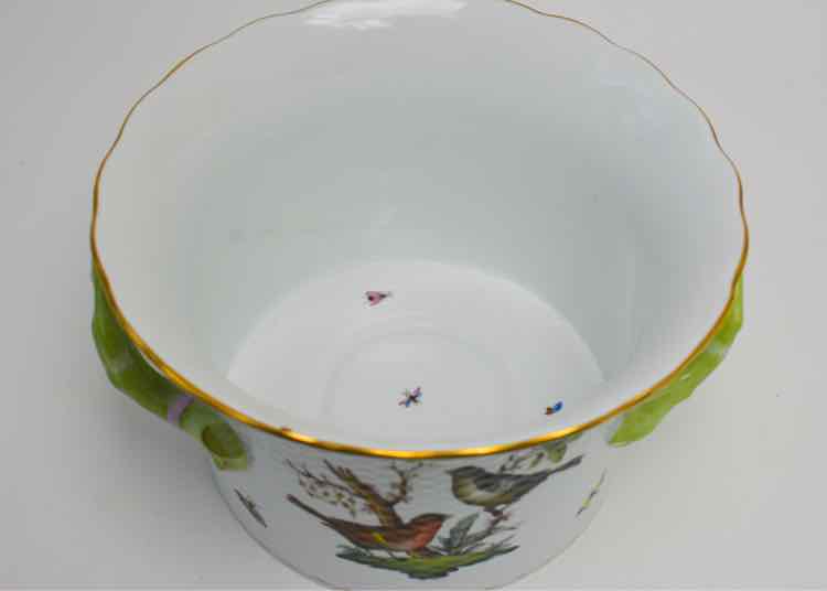 Herend Porcelain "Rothschild Bird" Cachepot