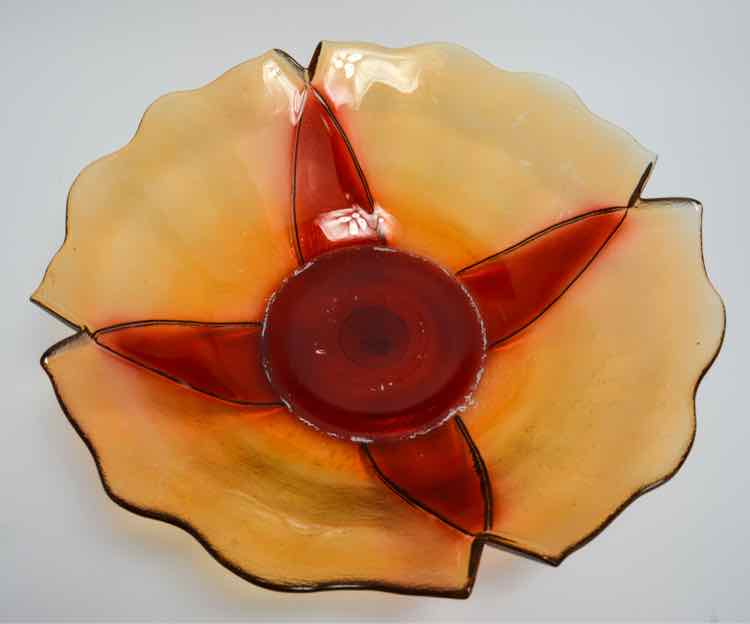 Vintage Art Glass Bowl