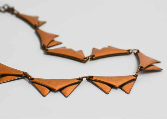 Renoir 50's Copper Choker Necklace