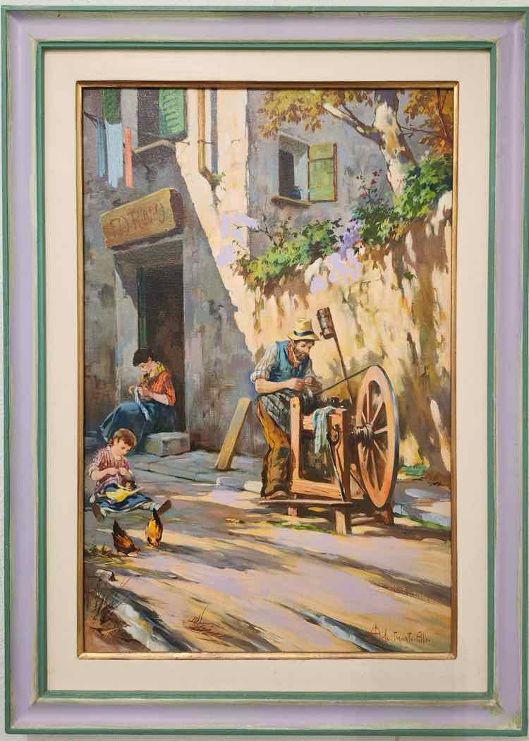 Oil Painting by Aldo Affortunati