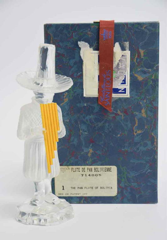 St.Louis The Pan Flute Crystal Figurine