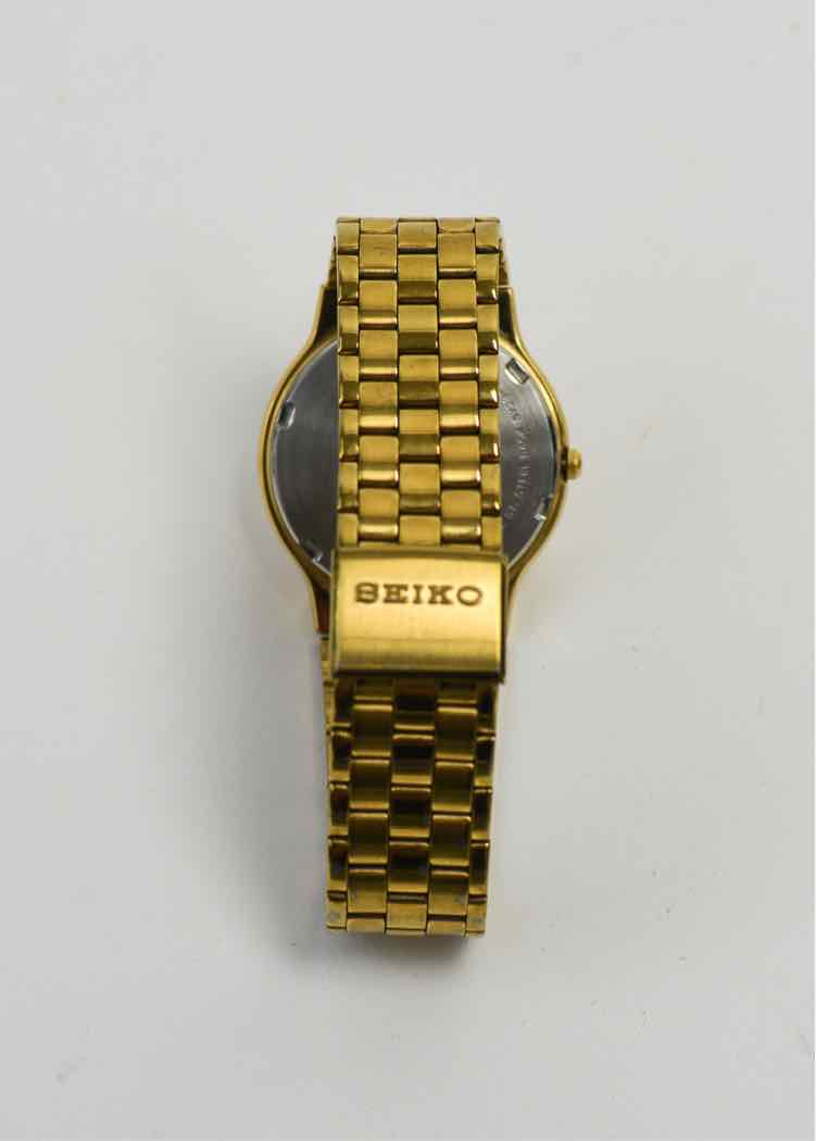 Seiko Gold Steel Watch