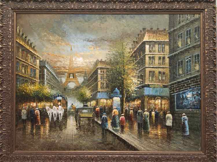 Vintage Paris Street Art