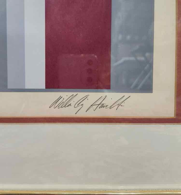 Art 'Starz' Signed Litho William G. Hamilton