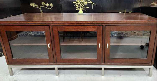 Ethan Allen Brown Credenza