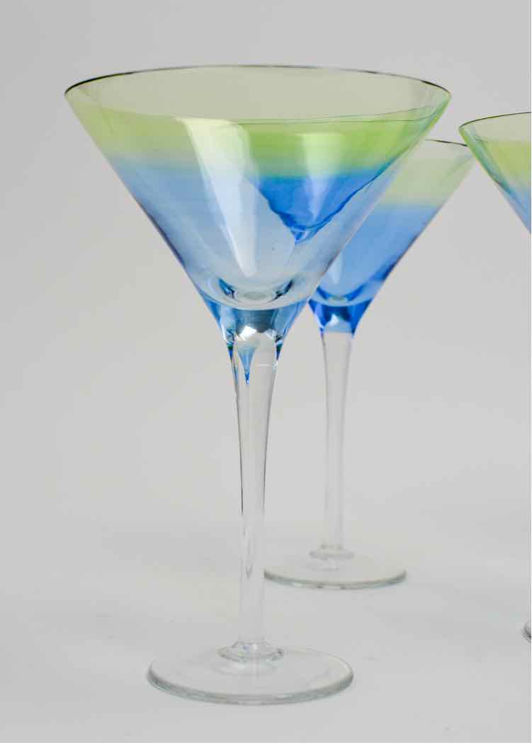 Circleware Romania Ombre Martini Glasses