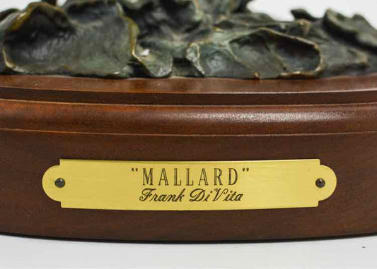 Statue Frank Divita Bronze 'Mallard'