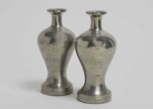 Vtg Japanese Sake Jars-Shinto Shrine