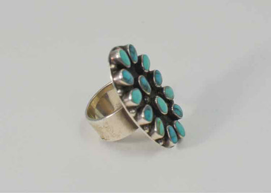 Turquoise and Silver Ring