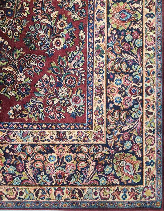 8'8" X 12' Red Karastan Rug