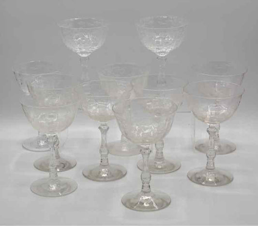 Fostoria Navarre Champagne Flutes/11
