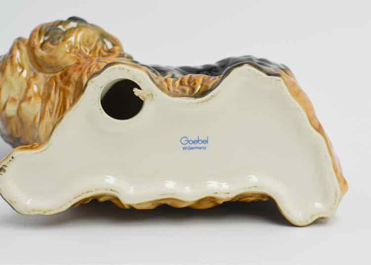 Vtg. Goebel Porcelain Yorkshire Terrier Figurine