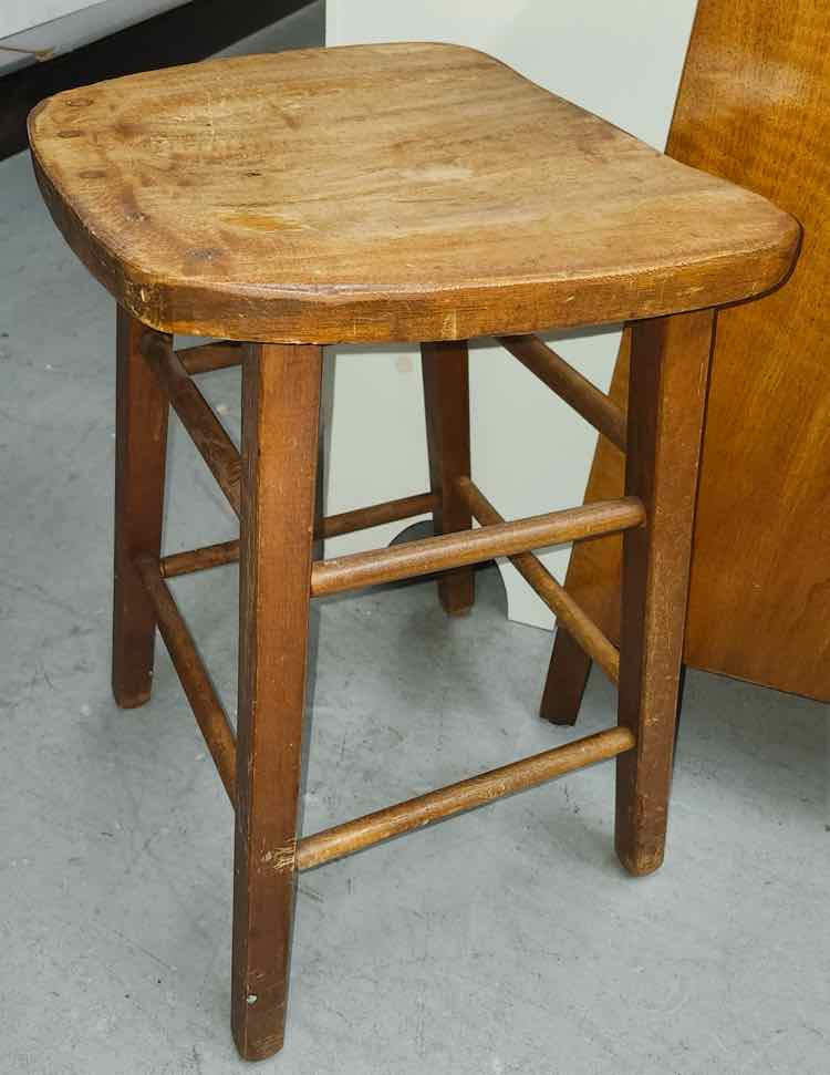 Antique Counter Stool