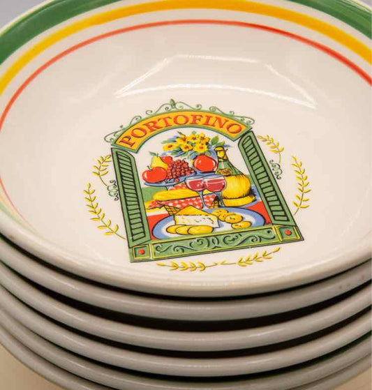 Portofino Past Serving Bowl & Dishes