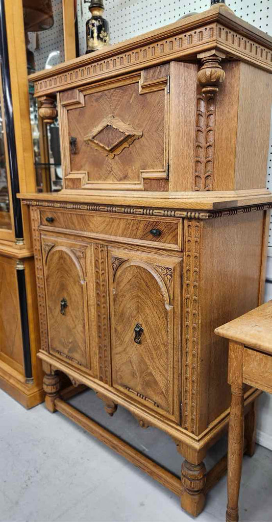 Antique Oak Server