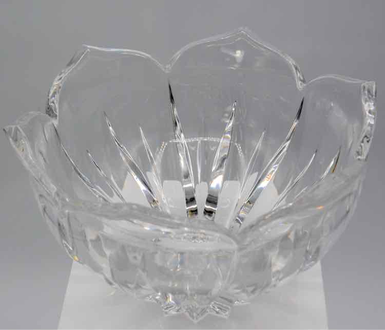 Gorham Lotus Cut Crystal Bowl