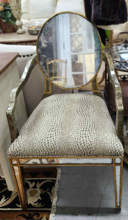 John Richards Giraffe Mirror Chair