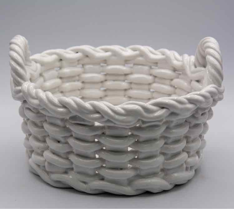 Ceramic Woven Basket