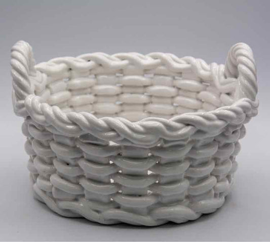 Ceramic Woven Basket