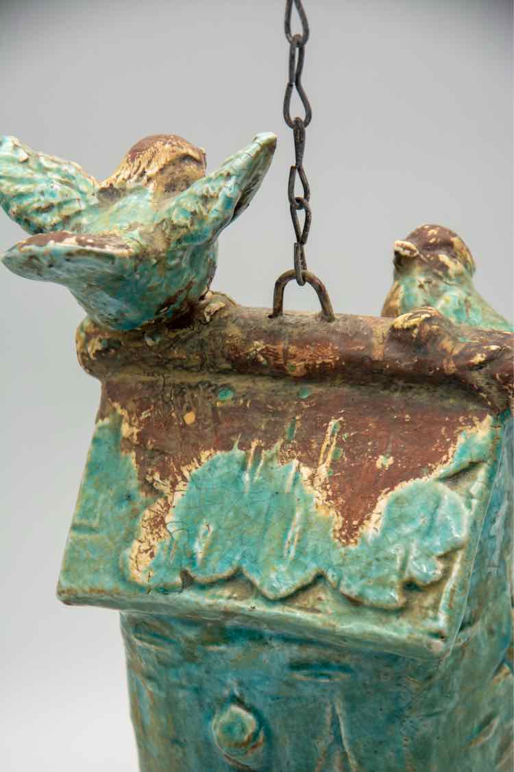 Sculpted Bird House